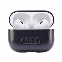 Audi Odinis Didelis Logotipas AirPods Pro 2 dėklas juodas/juodas AU-APP2-GT/D3-BK
