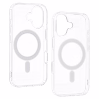 Akrilinis magnetinis dėklas telefonui Iphone 17 skaidrus