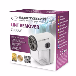 Esperanza ECS003E – electric fabric shaver, white