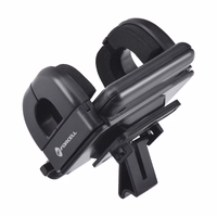 FORCELL F-GRIP Regular 27 cm automobilio laikiklis priekinio stiklo / prietaisų skydelio / oro angai juodas