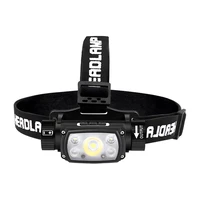 Superfire HE11 headlamp flashlight, 640 lm, 20W, 6 modes, 100m