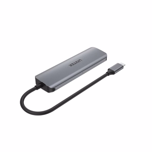 UNITEK H1107A Šakotuvas USB 3.2 Gen 1 (3.1 Gen 1) Type-A 5000 Mbit/s pilkas