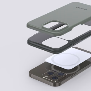 Choetech MFM Apsauginis dėklas iPhone 13 Pro Max žalias (PC0114-MFM-GN)