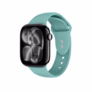 Crong Liquid dirželis, skirtas Apple Watch 38 / 40 / 41 / 42 mm, turkio spalvos