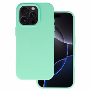 Silikoninis Lite dėklas Iphone 16 Pro mėtų