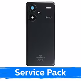 Galinis dangtelis suderinamas su Xiaomi Redmi Note 13 Pro+ 5G / Midnight Black / (Service Pack)