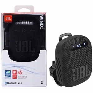 Wireless speaker JBL Wind 3 with handlebar holder black