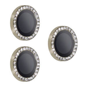 Apsauginis stiklas HARD DIAMOND kameros objektyvui Iphone 17 Pro/17 Pro Max titaninis (3 vnt)