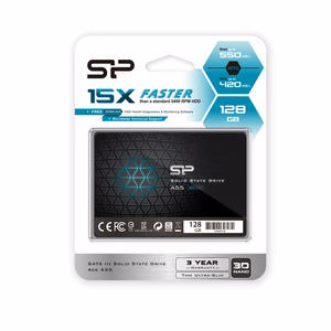 Silicon Power Ace A55 2.5" 128 GB Serial ATA III SLC SSD diskas