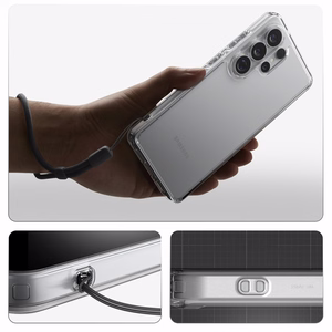 SPIGEN dėklas ULTRA HYBRID skirtas SAMSUNG S26 Ultra crystal clear