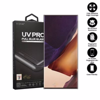UV PRO grūdintas stiklas X-ONE – skirtas Samsung Galaxy S10 (su dėklu suderinamas)