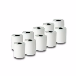 Qoltec 51895 terminio popieriaus ritinėliai be BPA, 57 × 30 mm, 55 g/m², 10 vnt.