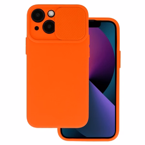 Camshield Soft dėklas telefonui Iphone 14 Plus - oranžinė