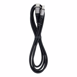 BLUE STAR pintas kabelis 3A 60W Type C į Type C PD QC4.0 TFK-DC-003 1,2 m juodas
