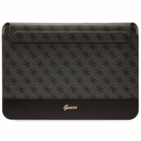 Guess 4G Stripe Metal Logo dėklas 14" nešiojamam kompiuteriui - juodas