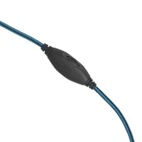 ART laidinės ausinės žaidimams Jack 3,5 mm / USB A su mikrofonu G11 juodos