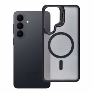 Dėklas skirtas Samsung S26 PLUS Forcell F-Protect Shadow Stand Premium suderinamas su MagSafe juodas
