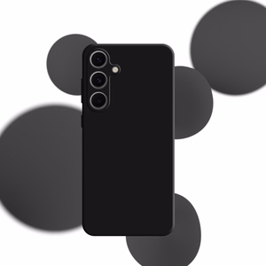 3mk silikoninis dėklas telefonui Samsung Galaxy S24 FE - juodas