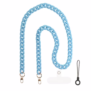 Phone lanyard 0434 blue