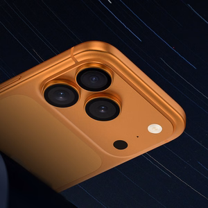 Benks grūdintas stiklas DR Sapphire Lens Protector kamerai iPhone 17 Pro/17 Pro Max (3 lęšiai) sidabrinis