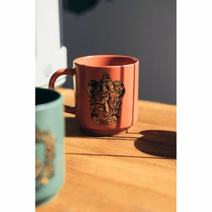 Harry Potter Hogwarts Houses keraminių puodelių rinkinys su stovu, 4 vnt., 300 ml