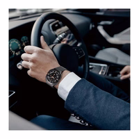 DUX DUCIS laikrodžio dirželis MILANESE nerūdijančio plieno magnetinis 47 mm juodas