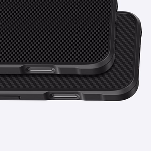 AmazingThing Titan Max Dėklas telefonui su 600D aramidinių pluoštų iPhone 16 Pro - juodas