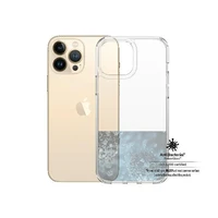 PanzerGlass HardCase antibakterinis karinio standarto sertifikuotas dėklas iPhone 13 Pro Max telefonui – skaidrus