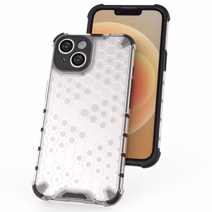 Korinio rašto dėklas telefonui iPhone 14 šarvuotas hibridinis skaidrus