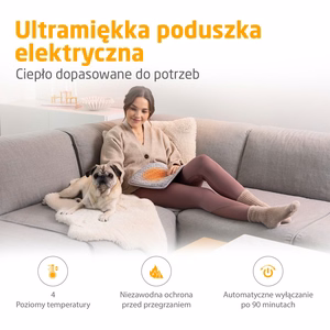 Medisana HP 516 šildymo pagalvėlė, šviesiai pilka