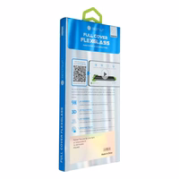 Apsauginis stiklas Bestsuit Lankstus hibridinis stiklas 5D skirtas Samsung Galaxy S23 juodas