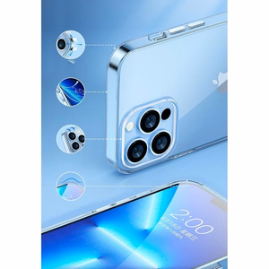 Kingxbar Elegant Series dėklas telefonui iPhone 13 Pro galinis dangtelis skaidrus