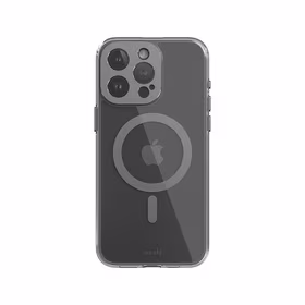 Moshi iGlaze MagSafe - dėklas iPhone 15 Pro Max (Meteorite pilkas)