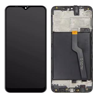 LCD screen Samsung A105 A10 with touch screen and frame Black ORG