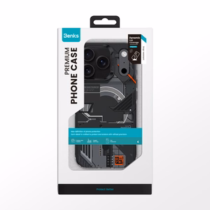 Чехол Benks Dynamic Magnetic Mecha (D069) для Iphone 17 Pro, черный (кнопка управления камерой)