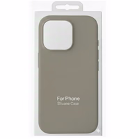 Dėklas "TM MagSafe Silicone" iPhone 15 / Molio /