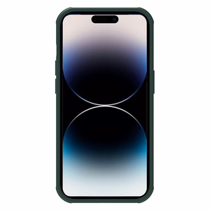 Dėklas Nillkin Super Frosted Shield Pro Apple iPhone 15 Plus žalias