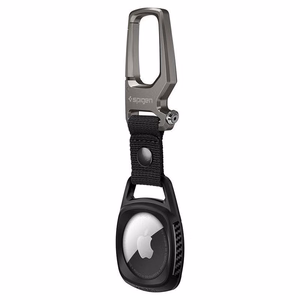 Spigen Rugged Armor dėklas skirtas Apple AirTag - matinis juodas