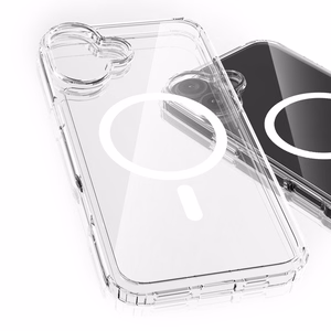 3mk Armor MagCase dėklas telefonui iPhone 16 Plus - skaidrus