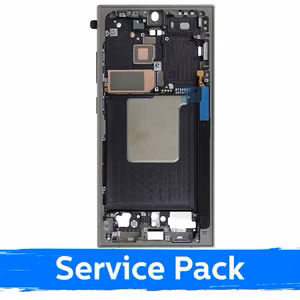 Vidurinis rėmas Samsung S928 S24 Ultra / Titanium Grey / (Service Pack)