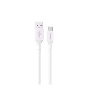 Dudao L2SM USB-A / micro USB 6A laidas 1.2 m - baltas