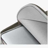 Uniq Cyprus Ridge Edition neperšlampamas neopreninis 14" nešiojamojo kompiuterio dėklas - žalias