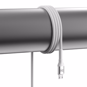 3mk Hyper Cable N-SERIES Кабель USB-A / MicroUSB 1м 5V/2.4A 12W - белый