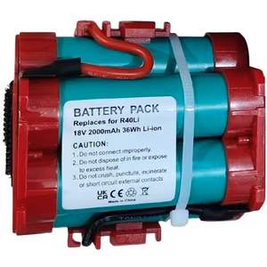 Аккумулятор для электроинструмента GARDENA R40Li, 18V, 2.0Ah, Li-ion