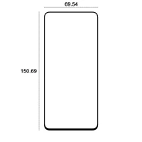 "Etteri" grūdintas stiklas 9D, skirtas "Samsung Galaxy S21 Fe