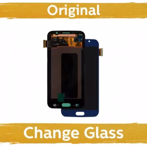 Ekranas skirtas Samsung G920 S6 tamsiai mėlynas (Atnaujintas: China)