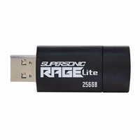 Flashdrive PATRIOT Rage Lite 1TB 120 MB/S USB 3.2 ištraukiamas Juoda (PEF1TBRLB32U)