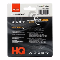 Imro atminties kortelė 4GB microSDHC cl. 10 + adapteris