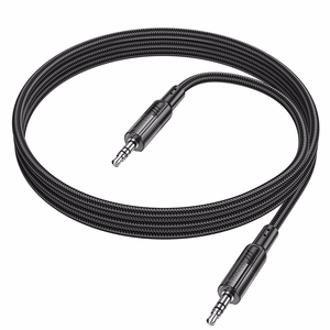 AUX laidas Jack 3,5 mm į Jack 3,5 mm Hoco 1,2 m UPA27 juodas