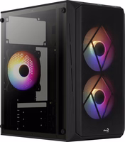 Aerocool CS107V2 kompiuterio korpusas „Mini Tower“ Juoda